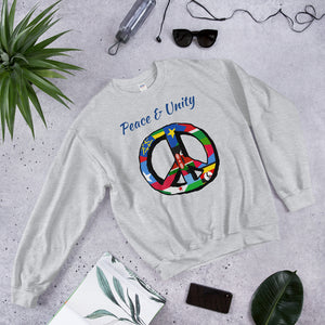 Unisex Peace & Unity Crewneck Sweatshirt