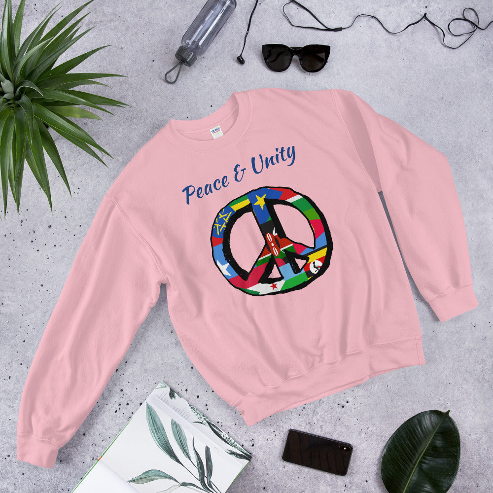 Unisex Peace & Unity Crewneck Sweatshirt