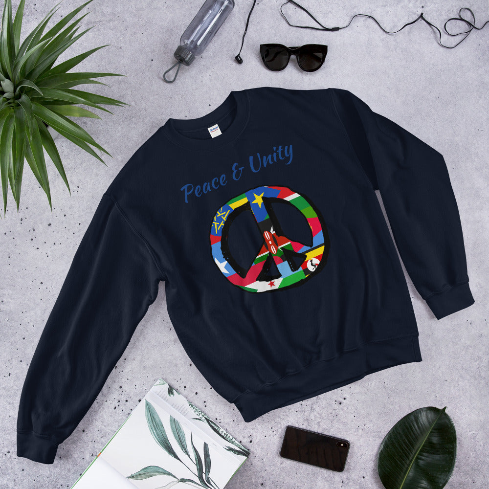 Unisex Peace & Unity Crewneck Sweatshirt